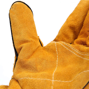 ถุงมือเชื่อมหนังถุงมือทำงานทำจากหนังอย่างดีเยี่ยม - Product Image 4