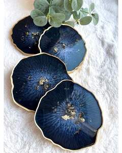 ชุดรองแก้วทำจากเรซินคุณภาพพรีเมี่ยมสำหรับ100% - Product Image 1