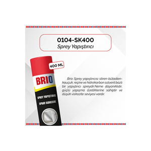 Multi-Purpose Bonding <b>Spray</b> Adhesive 400 ml for Wood Textile Plastic <b>Rubber</b> - Product Image 1