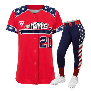 Conjunto de Camiseta de Béisbol Unisex de Alta Calidad, Camisetas Estampadas por Sublimación Personalizadas, Uniformes de Equipo Transpirables, Tops y Pantalones Cortos, Tallas Grandes para Adultos - Product Image 4