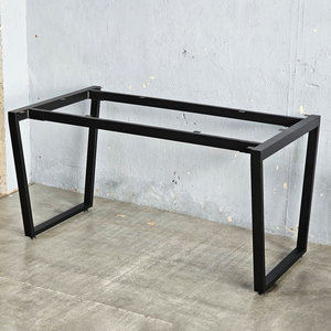 Pieds de table en acier au design industriel Trapez Concept 1400x800mm, robustes, pour table basse et table à manger, assemblage requis (HCTC006) - Product Image 6