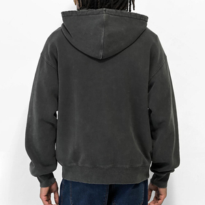 New Style Custom Design Heavyweight Premium Quality Winter <b>Men's</b> Embroidered <b>Pullover</b> Printed Pocket Fleece 100% Cotton - Product Image 2
