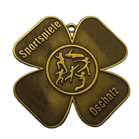 Médailles et trophée Bronze Football Soccer Marathon Custom Metal Award