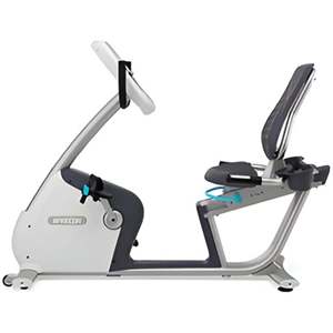 Vélo d'exercice inclinable remis à neuf pour RBK avec console, idéal pour l'entraînement cardio et d'endurance en position assise en salle de sport - Product Image 2
