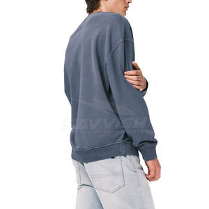 Sweat-shirt pour homme de qualité supérieure, coupe ajustée, vente chaude, coton et polyester, service OEM, sweat-shirt pour homme - Product Image 2