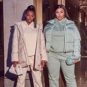 Sudadera con Capucha Gris Jaspeada de Moda Urbana para Mujer, con Bolsillo Canguro, 100% Algodón Ecológico de Alta Calidad - Product Image 6