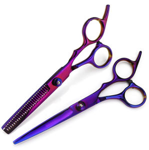 6 pouces cheveux ciseaux amincissement barbier coupe professionnel cheveux ciseaux outils acier inoxydable coiffure ciseaux 10 pièces - Product Image 3