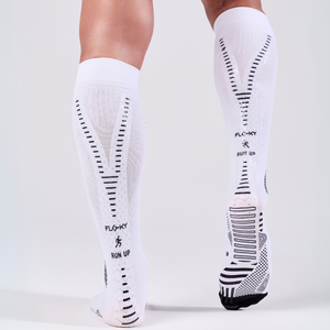 Floky Calza Run Up Long White Sports <b>Socks</b> XS - Product Image 5