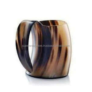 Taza con cuerno de diseño Natural para beber cerveza, decoración interior, diseño único - Product Image 3
