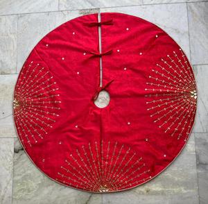 Falda de árbol atractiva diseñada para casas elegantes con tela de primera calidad y hermoso acabado perfecto para árbol de vacaciones elegante - Product Image 1