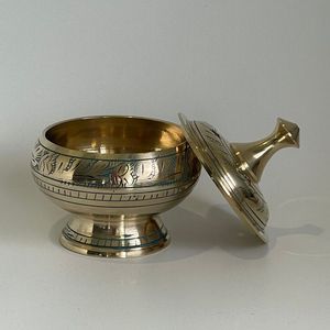 Brûleur d'encens fait main attrape-cendres porte-bâton d'encens religieux support d'encens d'Inde - Product Image 5