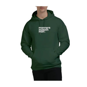 Sudadera con capucha con estampado abullonado de ropa de calle de lujo personalizada Material de algodón de alta calidad Ajuste regular Todas las estaciones ODM OEM - Product Image 5