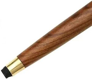 Manche en laiton canne de marche en bois baguettes en bois pliables bâtons de randonnée faits à la main canne de marche en bois pour hommes et - Product Image 4