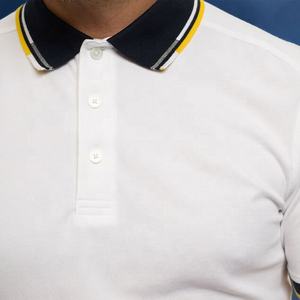 Camisetas de Golf para Hombre con Logotipo Personalizado, Antiarrugas, de Fibra de Bambú y Algodón, Tallas Grandes, con Logotipo Estampado Digital - Product Image 4