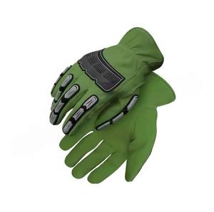 Gants doublés en peau de chèvre avec résistance au froid et gants de sécurité de travail résistants aux chocs - Product Image 3
