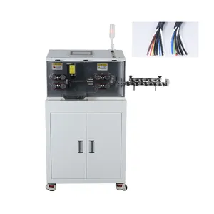 Cutting And Multi-layer Stripping Machine For Coax Cable Large square Coaxial Wire Stripping Machine