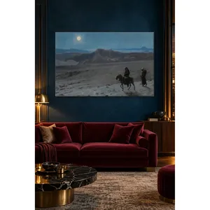 ฟิดา ฌอง-ลอน กรีม ภาพพิมพ์บนผ้าใบ "การบินสู่อียิปต์ใต้แสงจันทร์" - Product Image 1
