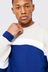 Chándal polar de algodón de alta calidad personalizado último diseño de invierno bloque de color chándal con logotipo - Product Image 6