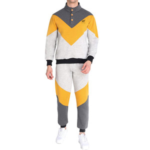 Survêtement d'hiver pour homme sur mesure, prix de gros, nouvelle tendance, look élégant, facile à porter, 100% coton, respirant, léger, vente en ligne - Product Image 1