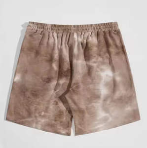 Pantalones Cortos Deportivos para Hombre, Estilo Personalizado con Logotipo, Talla Grande, Lavado Ácido Francés, Servicio OEM - Product Image 6