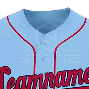 ชุดกีฬาเบสบอลของผู้ชายชุดเครื่องแบบเสื้อกีฬาระบายอากาศได้สไตล์ที่เป็นเอกลักษณ์ - Product Image 5