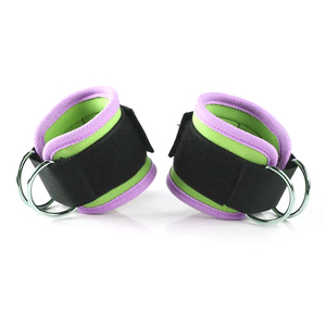 Correas de tobillo de nailon de alta calidad para gimnasio, equipo al por mayor hecho a medida para levantamiento de pesas, asegurando comodidad y soporte - Product Image 4