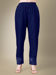 Casual bohemio algodón mezcla cuello redondo bordado verano sólido estampado pantalones largos Vintage lavable día oficina colección hasta la rodilla - Product Image 5