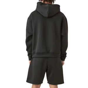 Dernière conception pakistanaise de sweats à capuche pour hommes ensemble court en gros de sweats à capuche pour hommes au design personnalisé à vendre - Product Image 3