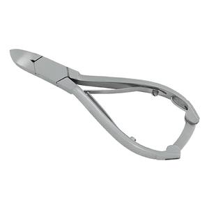 Curved Blade Cuticle Pusher Steel Material Ingrown <b>Cutter</b> <b>Nail</b> Nippers with Printed Handle <b>for</b> Toes <b>Nail</b> Care Barrel Spring 27 - Product Image 1