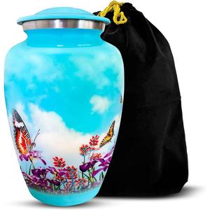 Urna de cremación de alta calidad para seres queridos, urna duradera con Diseño Artesanal y cierre seguro, disponible a precios mayoristas - Product Image 4