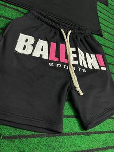Conjunto de Camiseta y Pantalones Cortos de Verano para Hombre, de Alta Calidad, Manga Larga, 2 Piezas, Tejido de Punto Sólido Transpirable, Servicio OEM, Precio Bajo - Product Image 3