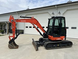 Excavadora Compacta Usada Kubota U48-5, Miniexcavadora de Orugas para Construcción Agrícola - Product Image 1