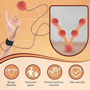 Ensemble de bracelets de maintien pour ballons de sport (basketball, baseball et football) – Équipement d'entraînement à cordon élastique - Product Image 3