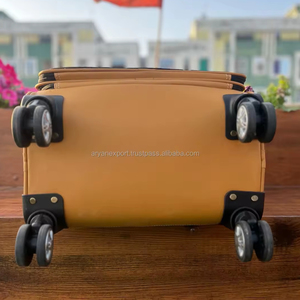 Nuevas bolsas de equipaje de cuero de vaca occidental hechas a mano, gran oferta, bolsas de carrito de cuero genuino, maletas de viaje de gran tamaño Unisex - Product Image 5