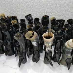 Cuernos de Vaca 100% Pulidos de Fabricante Indio, Cuernos Vikingos Tallados para Beber, Decoraciones de Animales, Aptos para Alimentos - Product Image 5