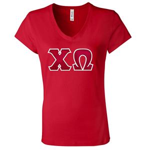 Camiseta ajustada para mujer de la Hermandad Kappa Delta, camiseta con letras griegas de la Hermandad, camiseta de talla grande para mujer, ropa griega universitaria para la hermandad - Product Image 5