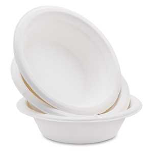 Elegantes y Ecológicos, 100% Biodegradables y Compostables, Resistentes al Agua, de Alta Resistencia, Platos Desechables Hechos con Bagazo de Caña de Azúcar 100% - Product Image 1