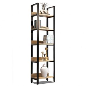<span class=keywords><strong>Estantería</strong></span> Moderna Convertible de <span class=keywords><strong>Madera</strong></span> Rústica Negra <span class=keywords><strong>y</strong></span> <span class=keywords><strong>Metal</strong></span> para Hogar, Oficina, Bar, Taller, Escuela, Almacén, Venta al Por Mayor - Product Image 4