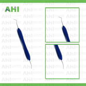 Kit d'instruments dentaires manuels en composite d'amalgame plastique, 10 pièces, avec spatules et scaler à manche en silicone, certifié CE Classe I - Product Image 5