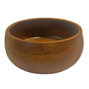 Bol en bois décoratif écologique fini rustique bols de service pour salade et noix bols à mélanger au prix minimum - Product Image 1
