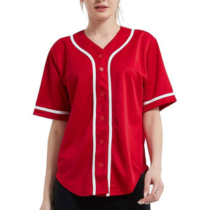 Personalizado hombres sublimación impresión poliéster béisbol uniforme calidad Softball Jersey según su color Oem impresión hombres personalizados - Product Image 1