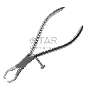 Pince de retrait de couronnes dentaires en gros pince en acier inoxydable pointe en caoutchouc procédures d'extraction médicale orthodontique - Product Image 5