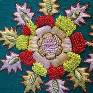 Parche con apliques de encaje de lentejuelas bordado a mano con cuentas, excelente para decoración de ropa a precio - Product Image 3