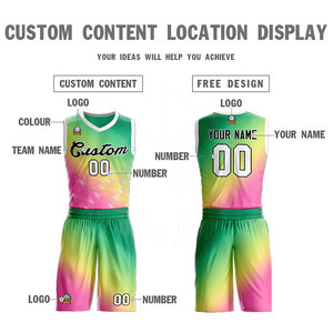 Fabricante Baloncesto Jersey Sublimación Diseña Tus Propias Imágenes Baloncesto Uniforme Para Unisex BSCI, poliéster, ropa deportiva - Product Image 6
