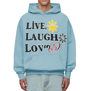 เสื้อมีฮู้ดแบบสวมหัวแขนยาวสำหรับผู้ชายเสื้อผ้าผ้าฝ้ายพิมพ์ลายกราฟิกสำหรับฤดูหนาวผ้าคอตตอนผสมกำหนดเองได้2025 - Product Image 1