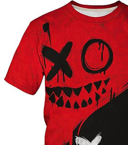 เสื้อยืดโชว์ไหล่คอกลมผ้าเปล่าลายตัวอักษรสำหรับผู้ชายเสื้อแนวสตรีทผ้า100% โอเวอร์ไซส์ผ้าคอตตอนออกแบบโลโก้ได้ตามต้องการ - Product Image 6