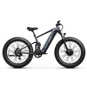 Bicicleta Eléctrica PUCKI PUPPY de Doble Motor Más Vendida, 1600W 48V 20AH, Bicicleta de Montaña con Suspensión Completa - Product Image 6
