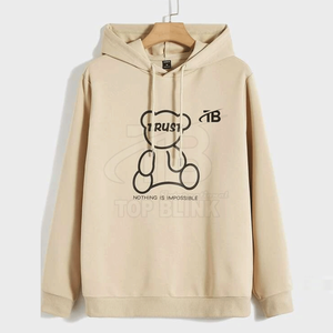 Nueva Llegada, Sudaderas con Capucha de Invierno para Hombre de Primera Calidad, Transpirables, de Secado Rápido, Ropa Casual, Diseño Sólido, Estampado Digital, Algodón Orgánico - Product Image 1