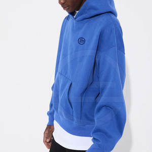 Derniers modèles de sweats à capuche surdimensionnés pour hommes fabriqués au Pakistan Style de rue Vente en gros Sweats à capuche surdimensionnés en coton mélangé - Product Image 6