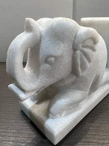 Artículos artesanales de mármol blanco para fines decorativos - Product Image 5